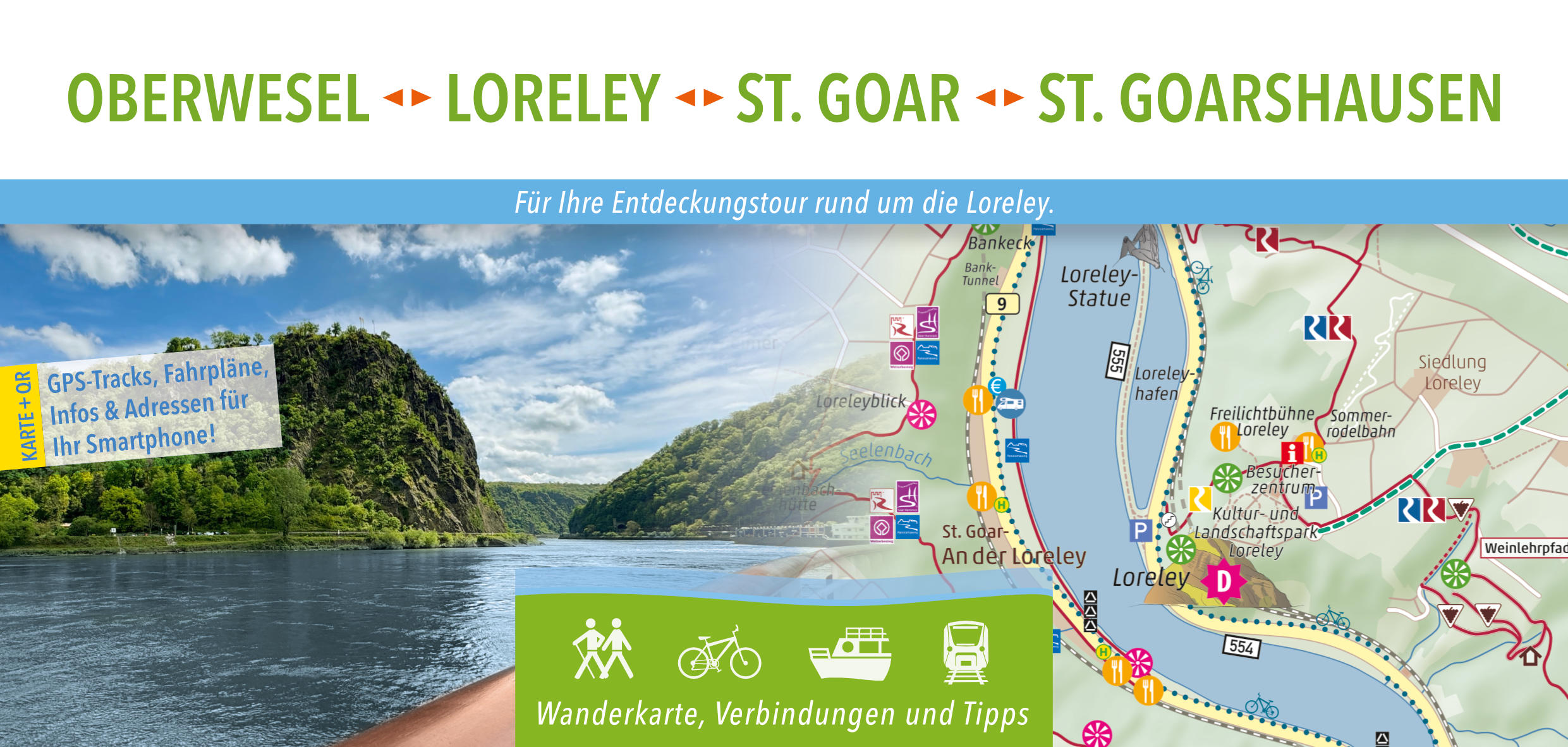 Oberwesel, Loreley, St. Goar, St. Goarshausen