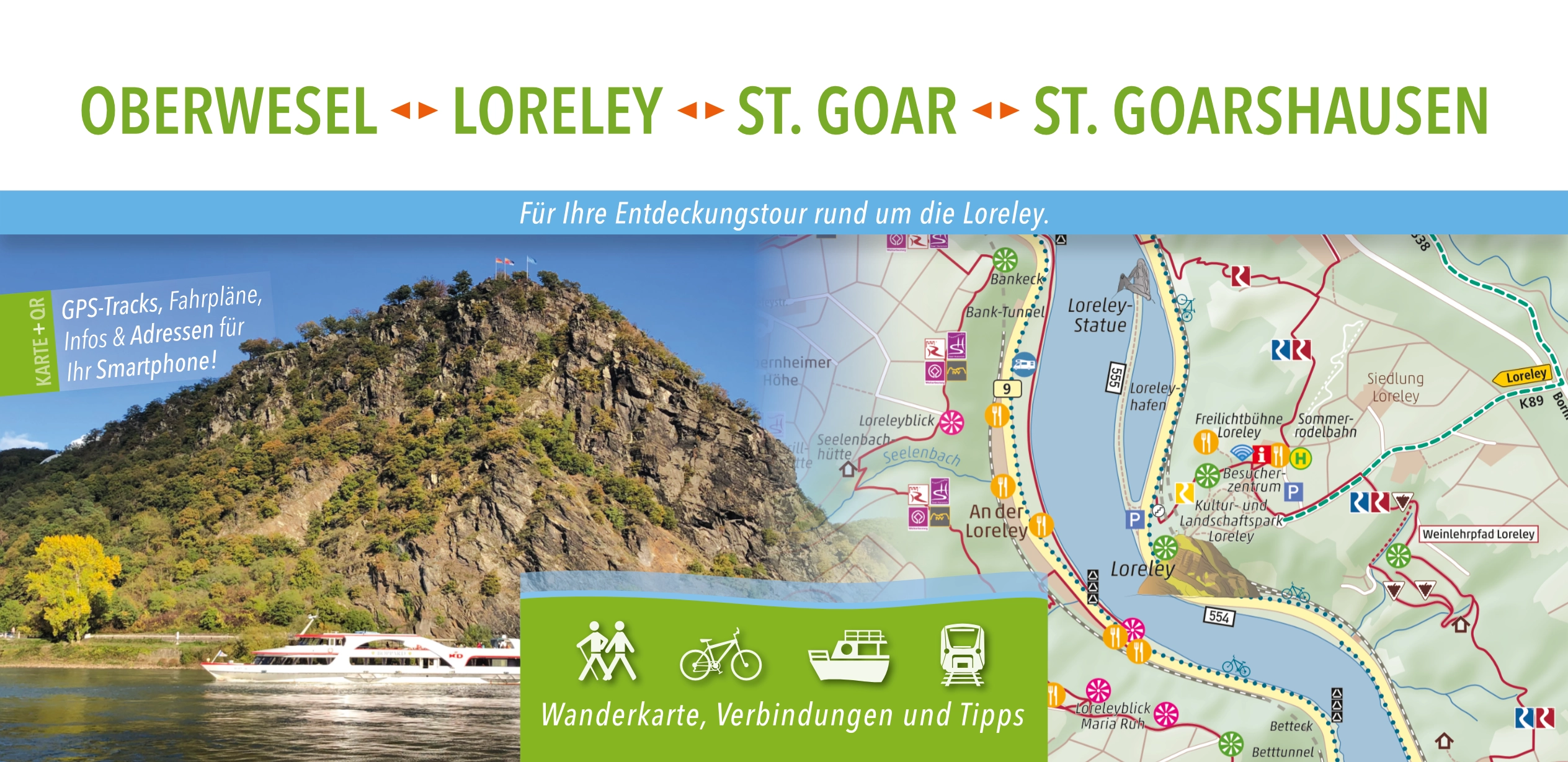 Oberwesel, Loreley, St. Goar, St. Goarshausen